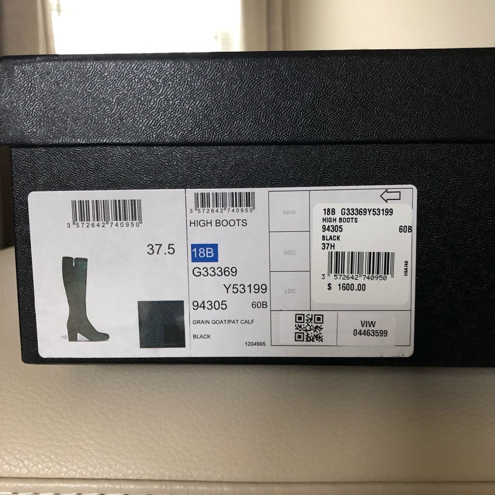❌SOLD❌NIB Chanel Leather High Boots - Picture 7 of 8